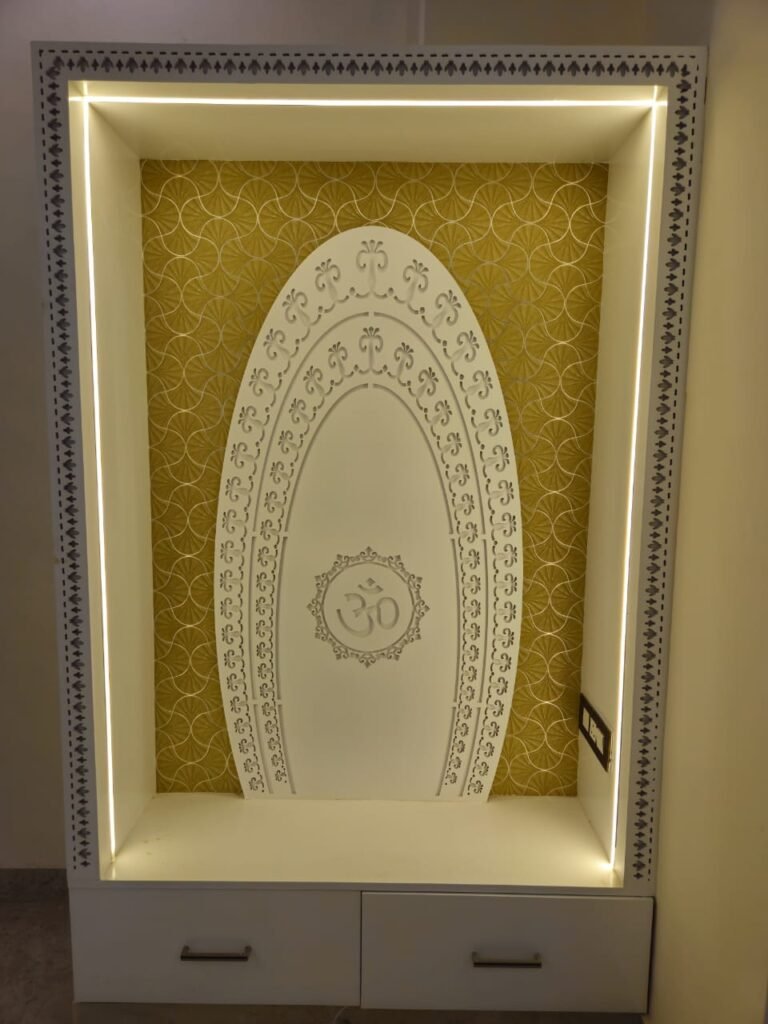 Pooja space at Pitrachaya Luxury Floors, Sector 70 Gurugram