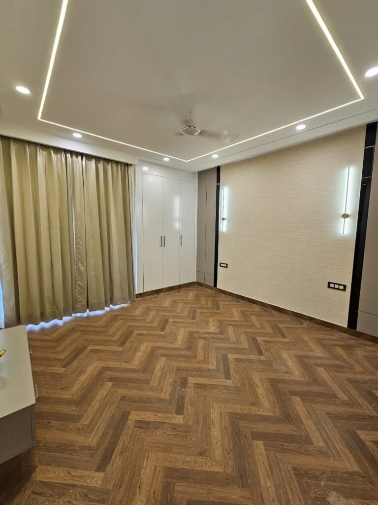 Bedroom interior at Pitrachaya Luxury Floors, Sector 70 Gurugram